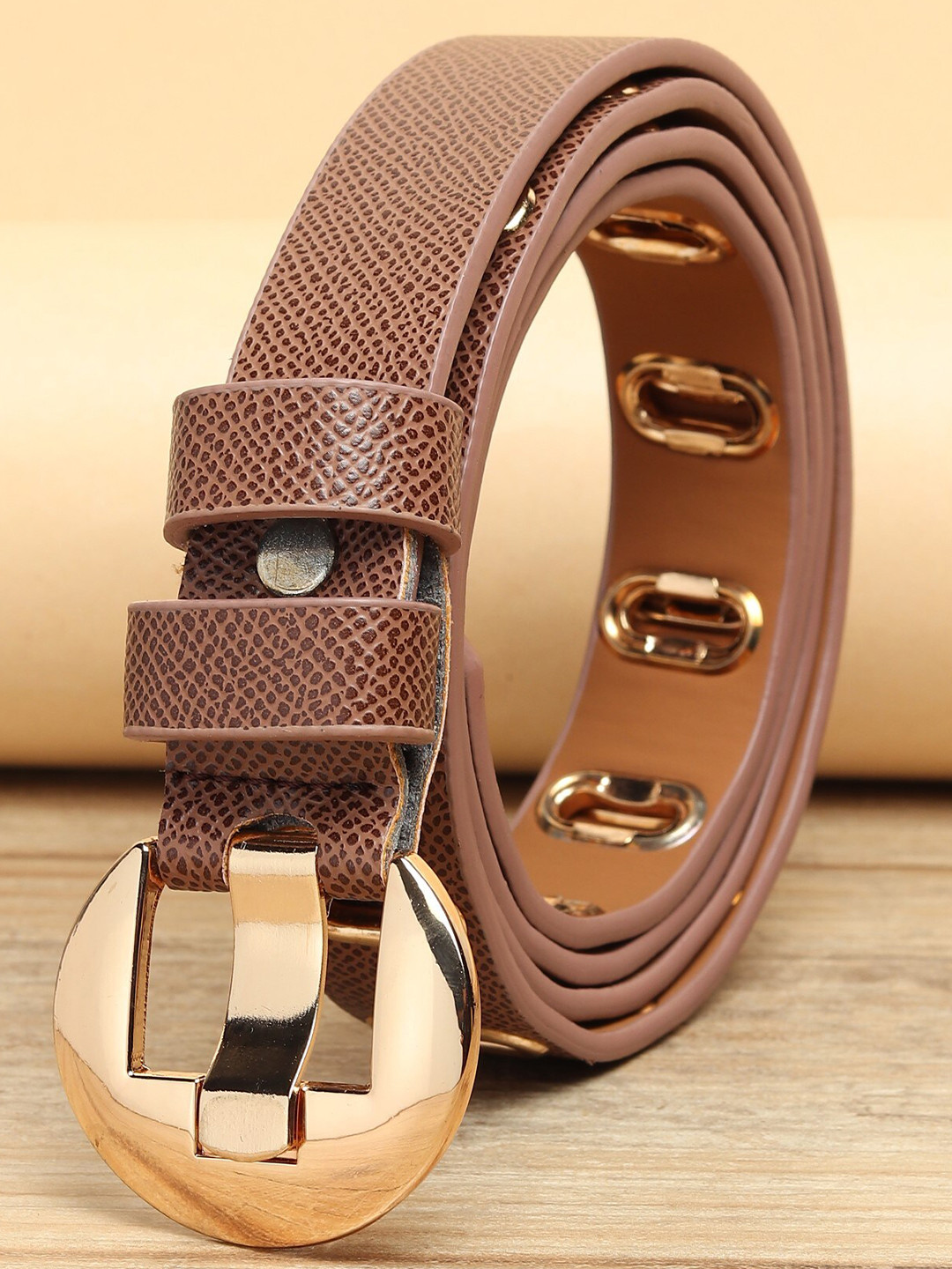 Mast & Harbour Women Textured Tang Belt