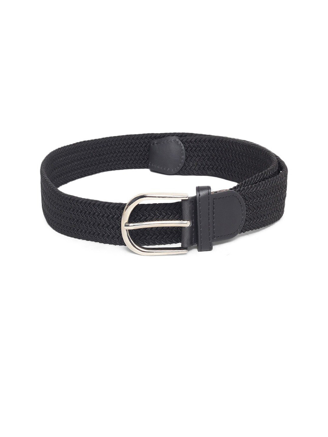 Mast & Harbour Women Braided Reversible Stretchable Tang Belt
