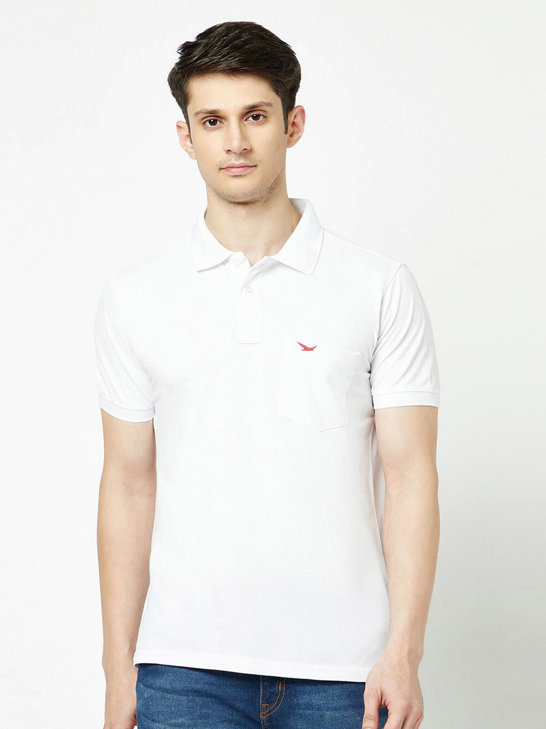 HiFlyers Polo Collar Short Sleeves Cotton T-shirt