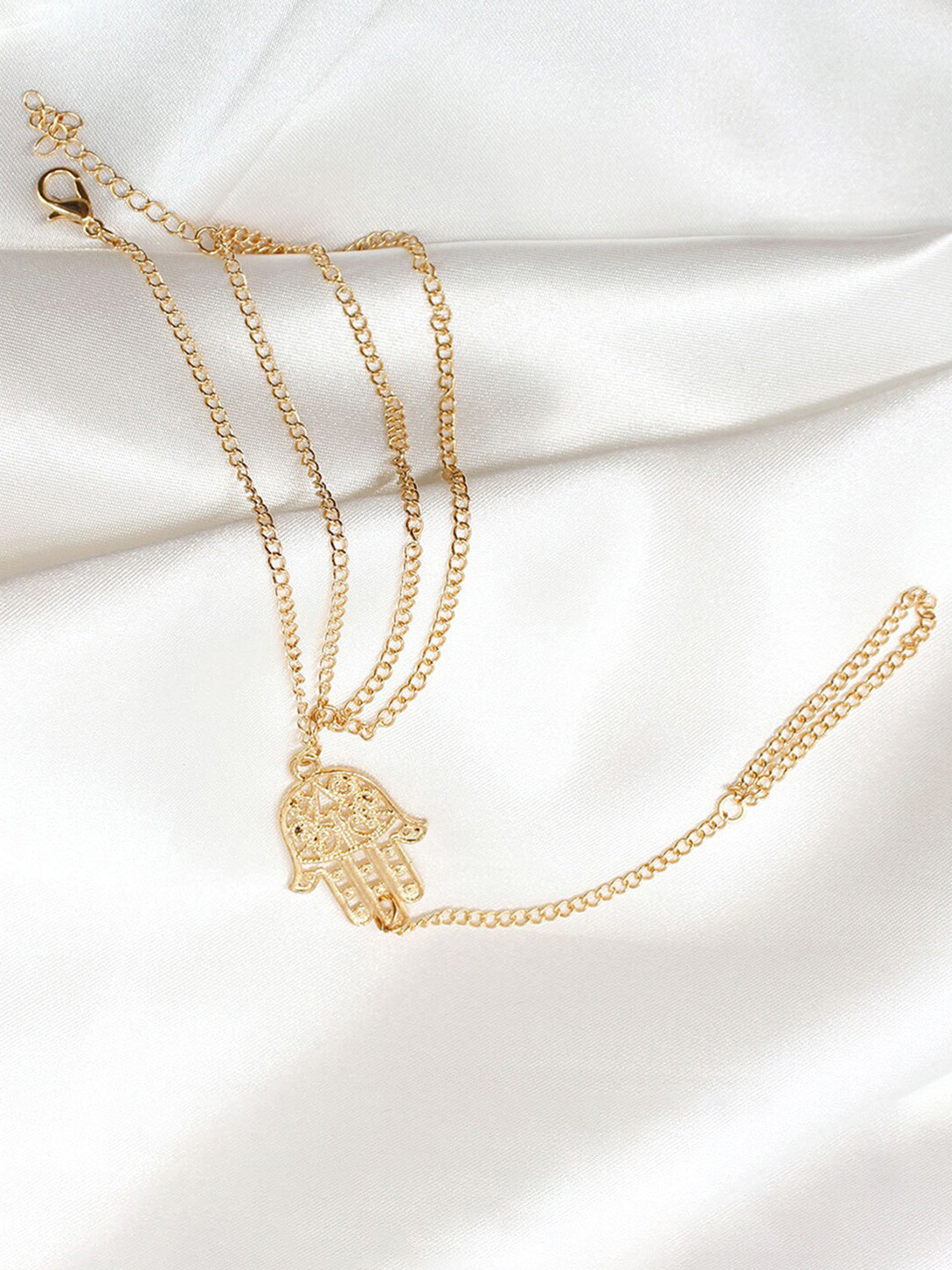 Peora Gold-Plated Ring Bracelet