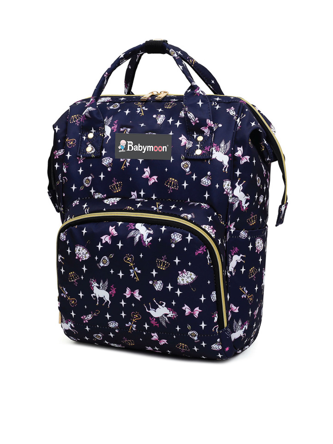 Babymoon Printed Fabric Lightweight Diaper Bag