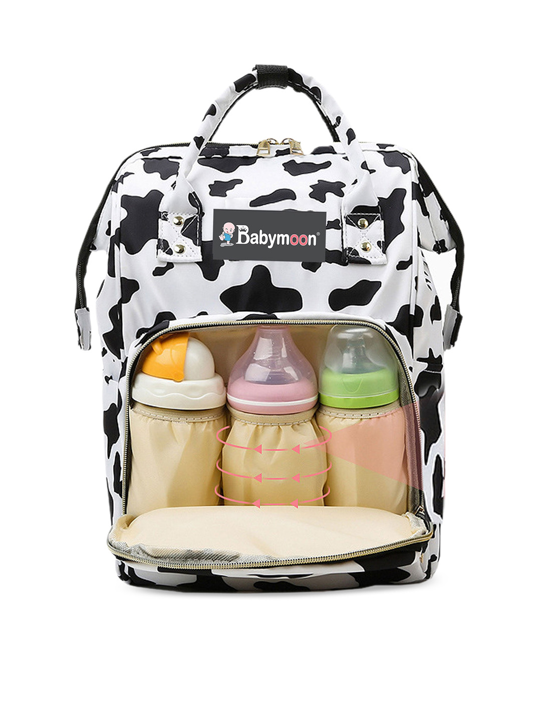 Babymoon Printed Fabric Lightweight Diaper Bag