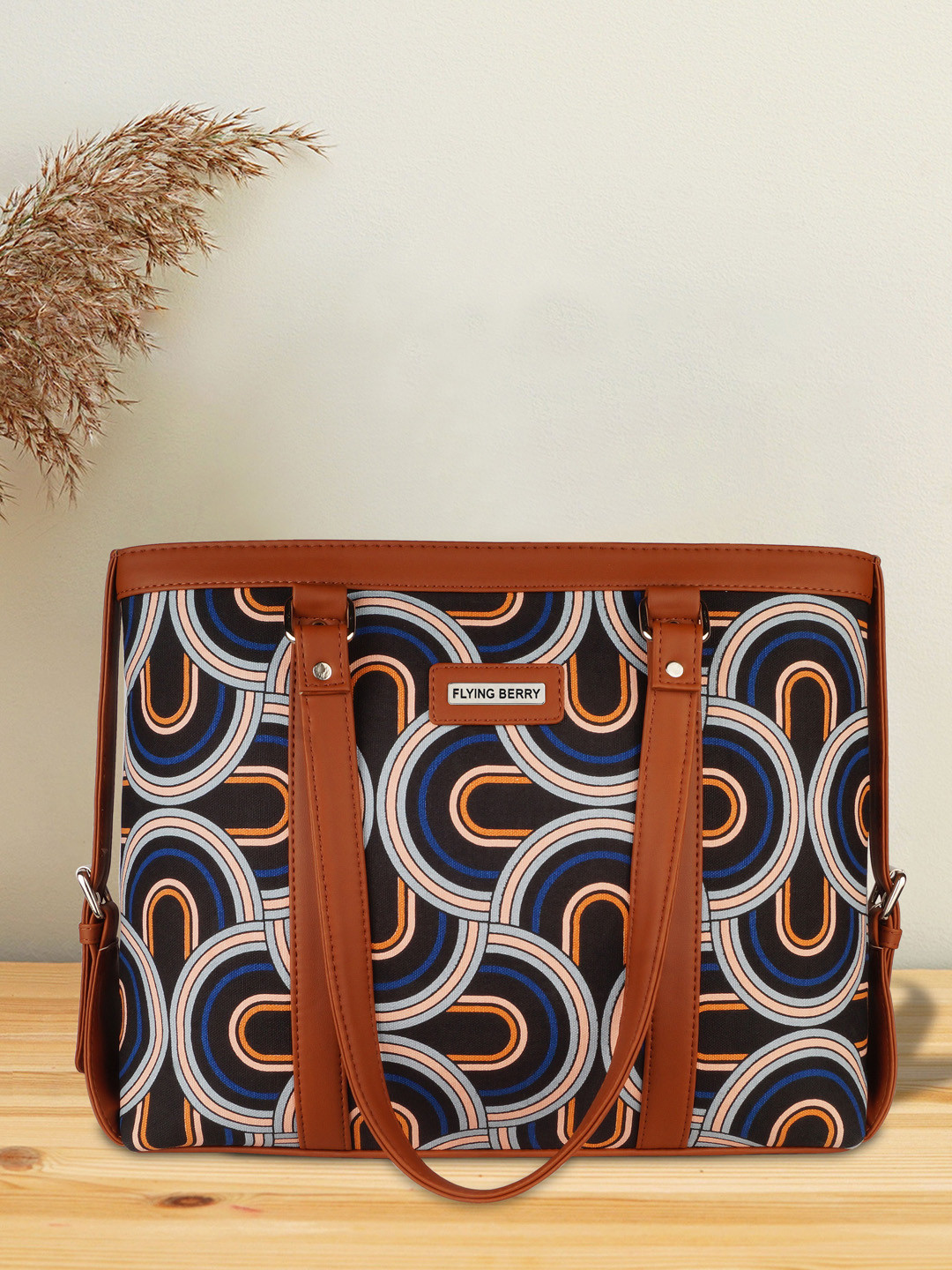 FLYING BERRY Graphic Printed Swagger Shoulder Bags