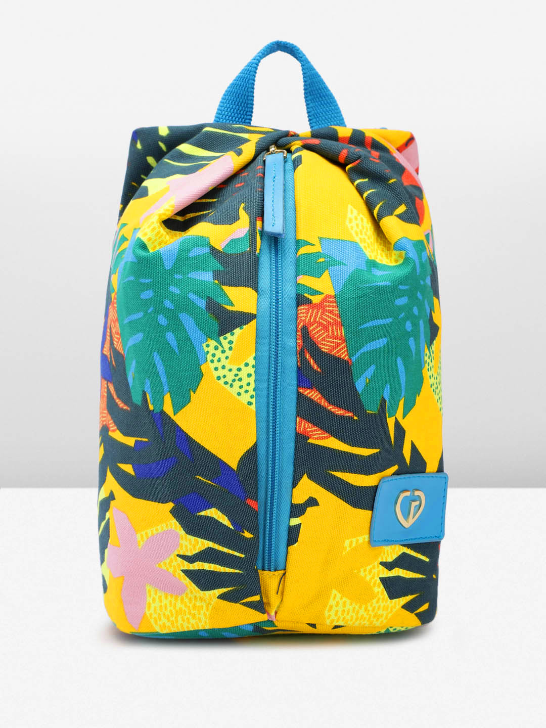 Caprese Octavia Women Ochre Small Backpack