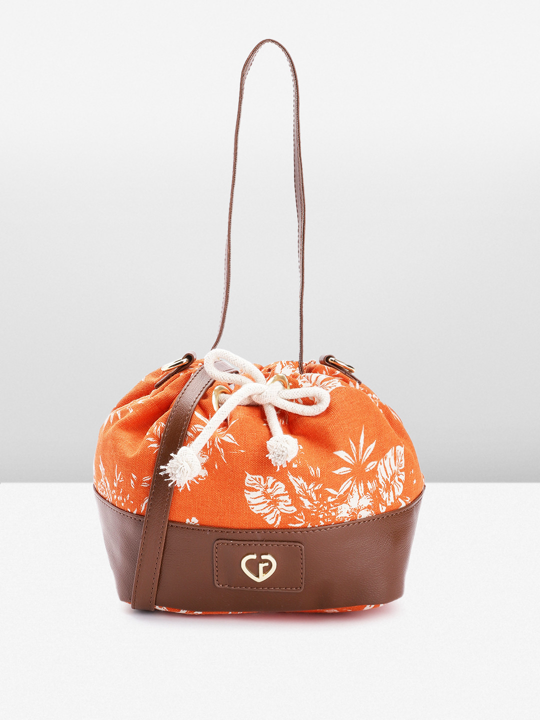 Caprese Kendall Women Orange Large Sling Bag