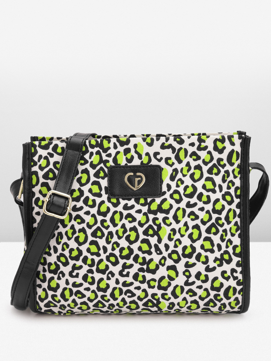 Caprese Karel Women Green Medium Sling Bag