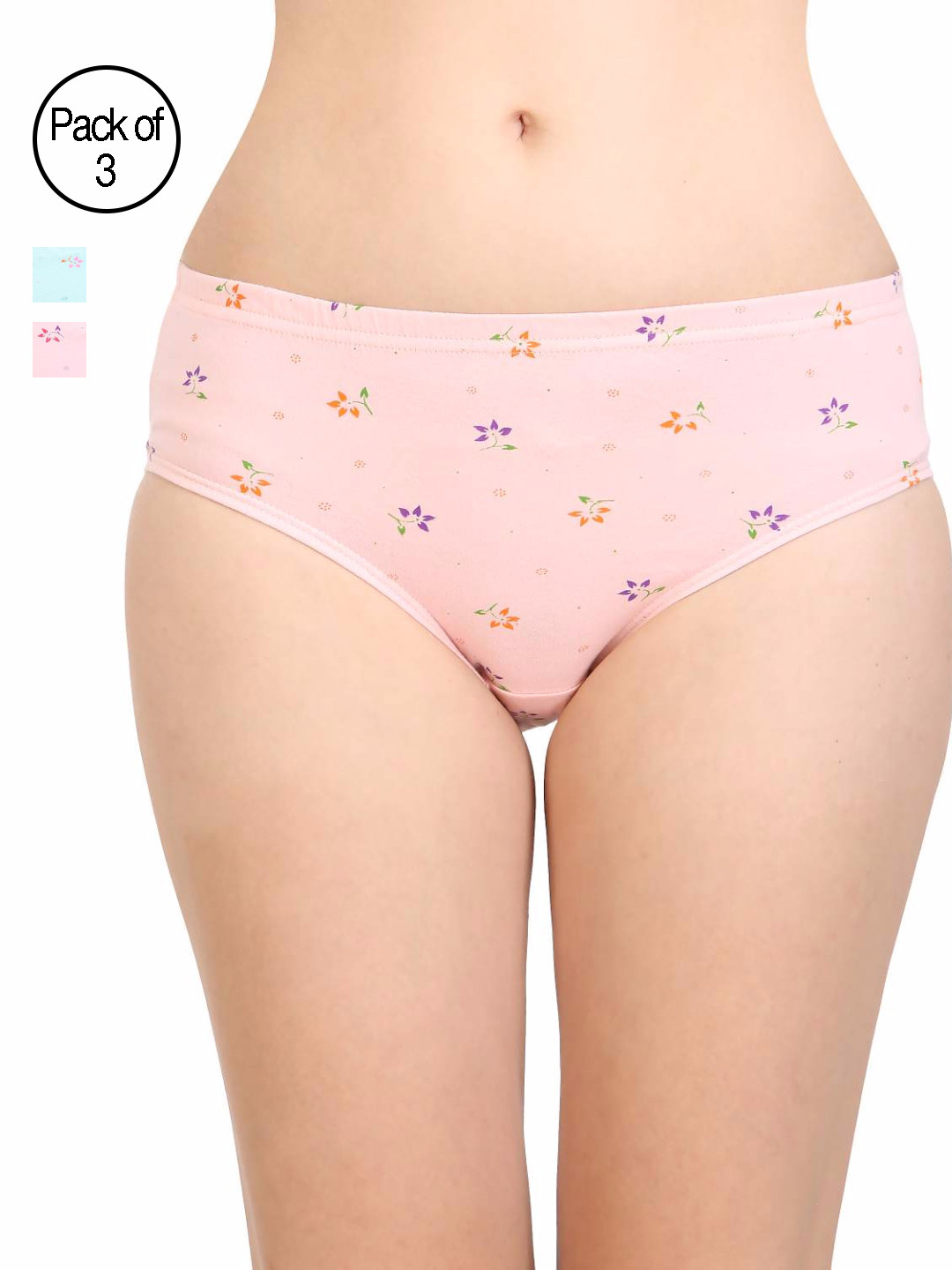 Bodycare Pack of 3 Assorted Briefs 3600-D