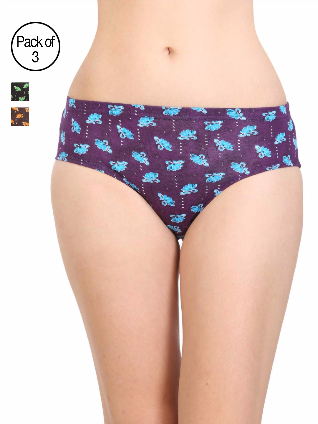 Bodycare Pack of 3 Assorted Briefs 3800-D