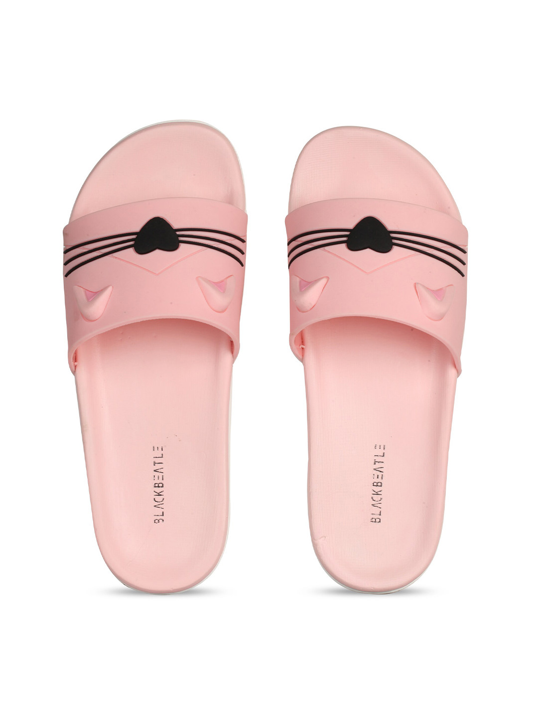 JUMPLITE Women Kitten Design Sliders