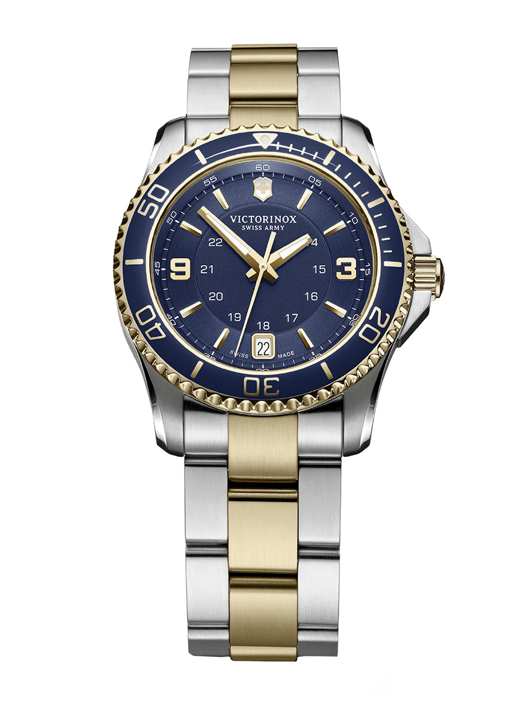 Victorinox Women Dial & Stainless Steel Bracelet Style Straps Analogue Watch 241790