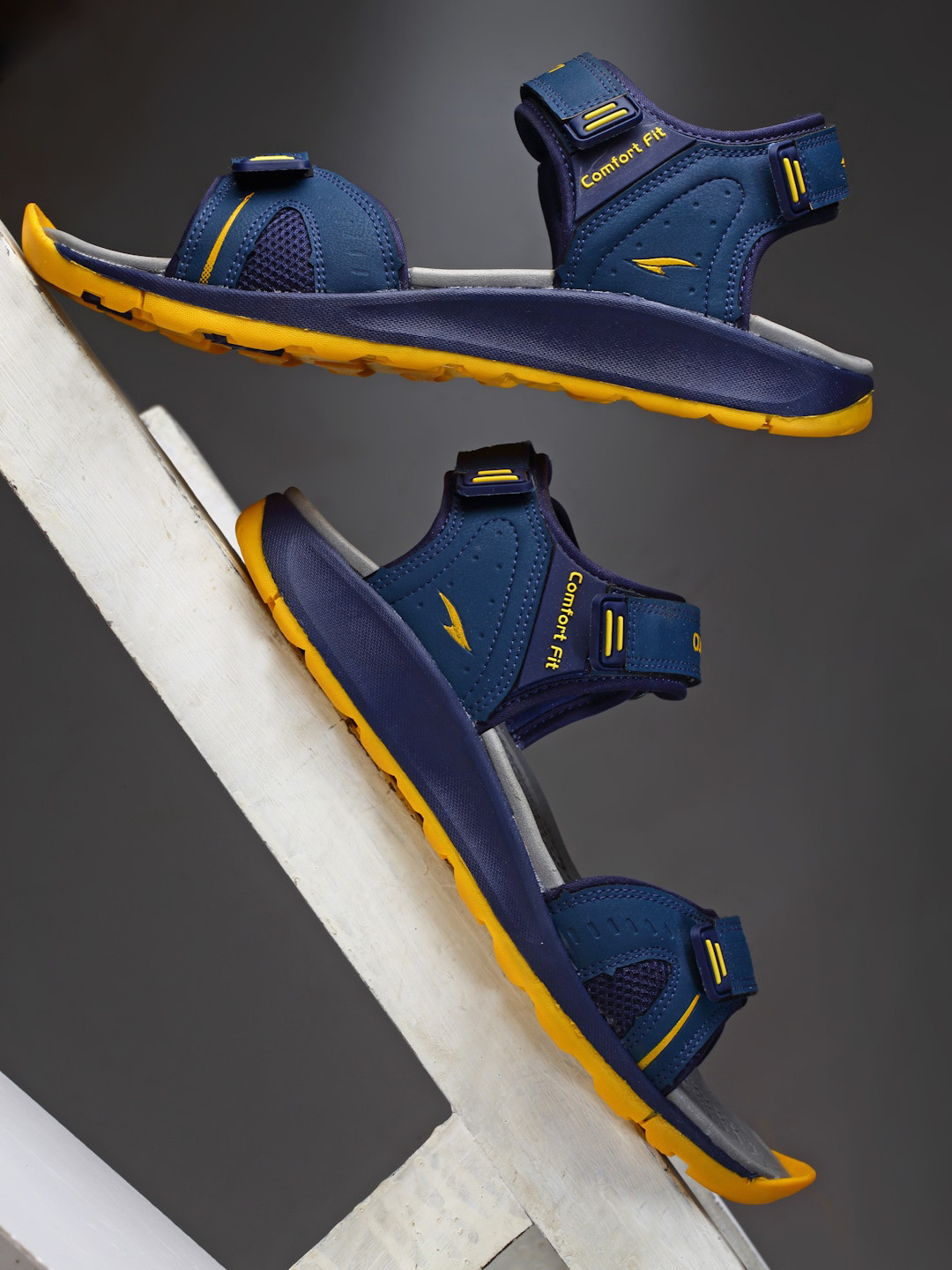 ASIAN Men Prestige-58 Textured  Sports Sandals