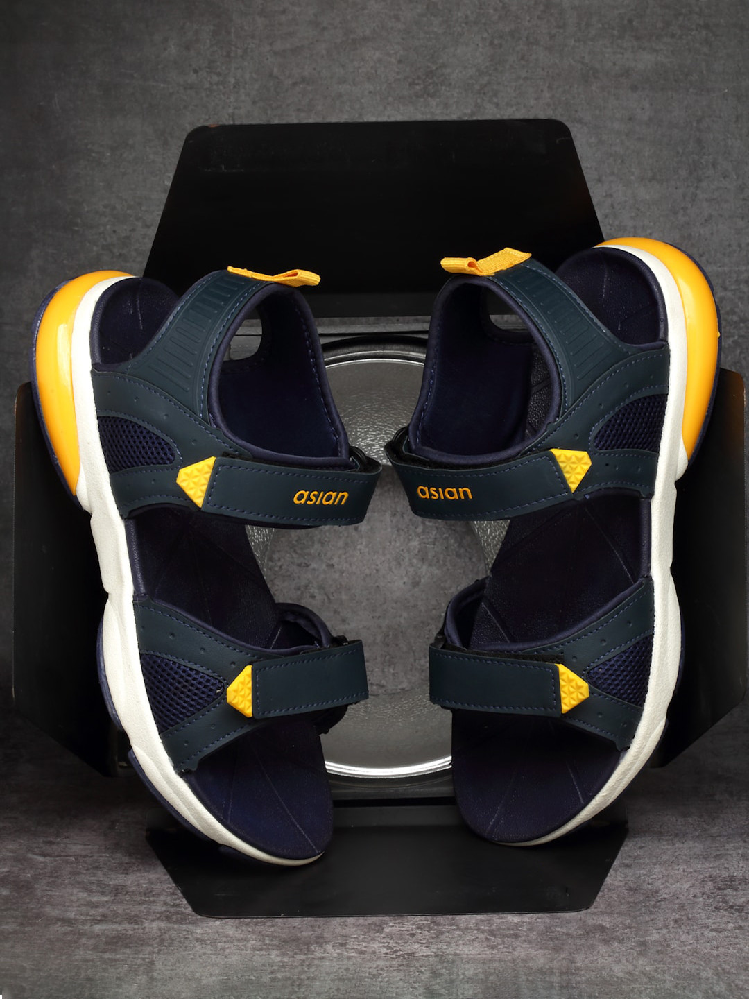 ASIAN Men Joyo-03 Textured Sports Sandals