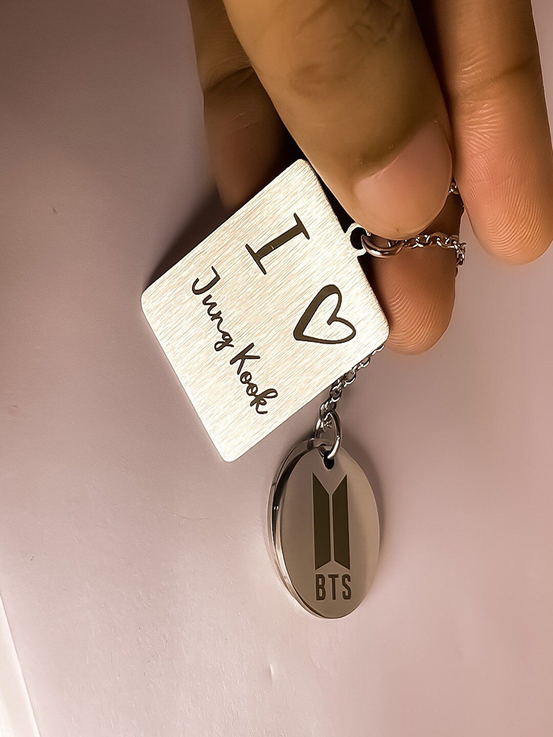 UNIVERSITY TRENDZ Silver-Plated Statement Chain