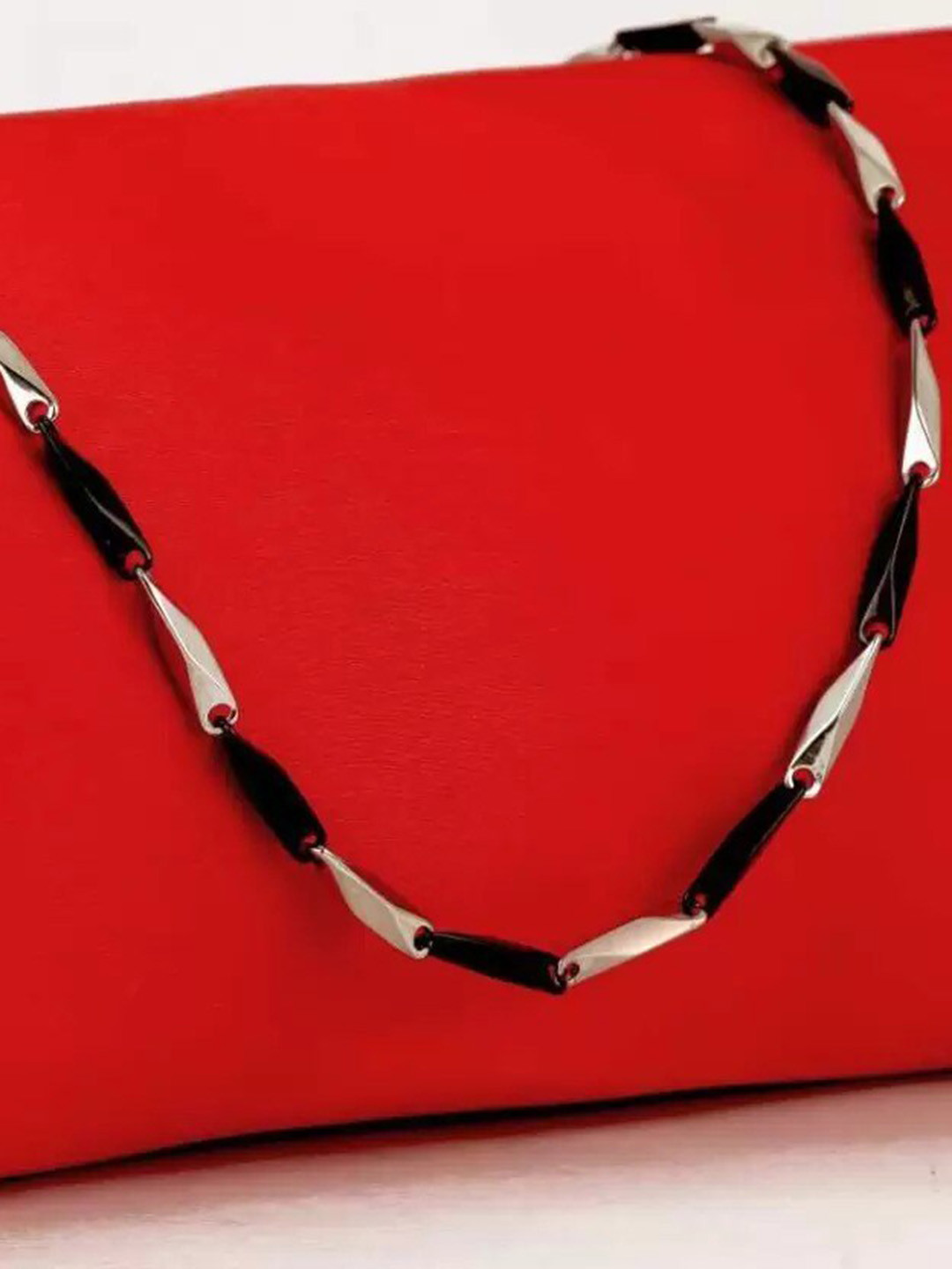 VIEN Silver-Plated Stainless Steel Chain