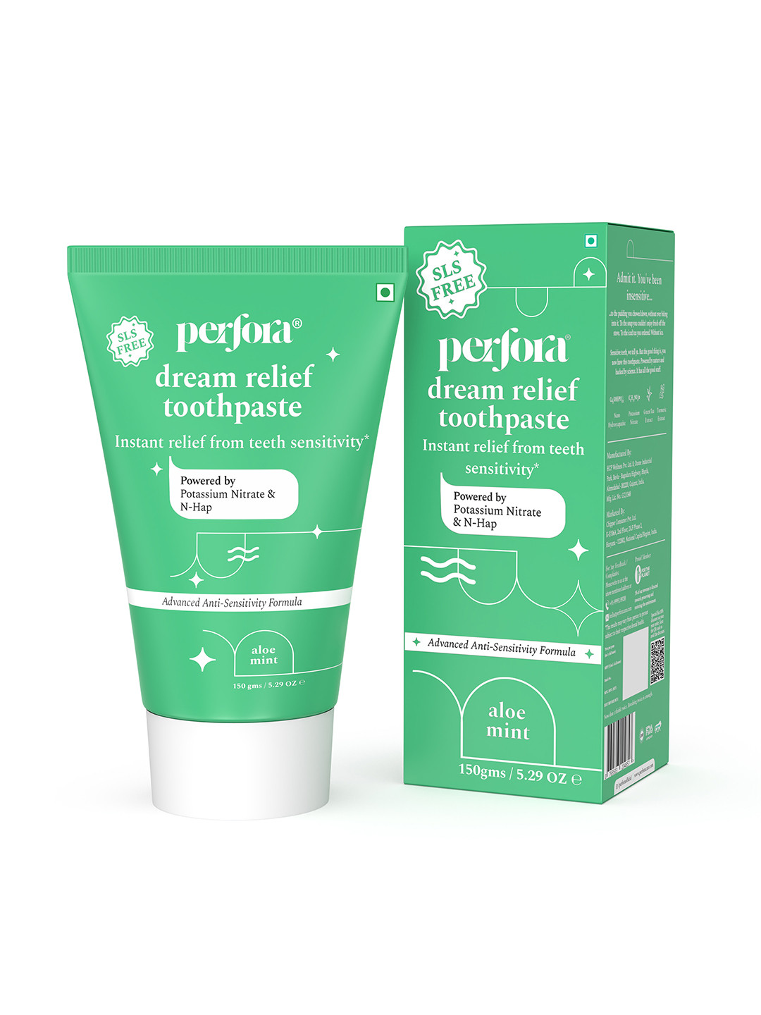 Perfora Dream Sensitivity Relief Toothpaste