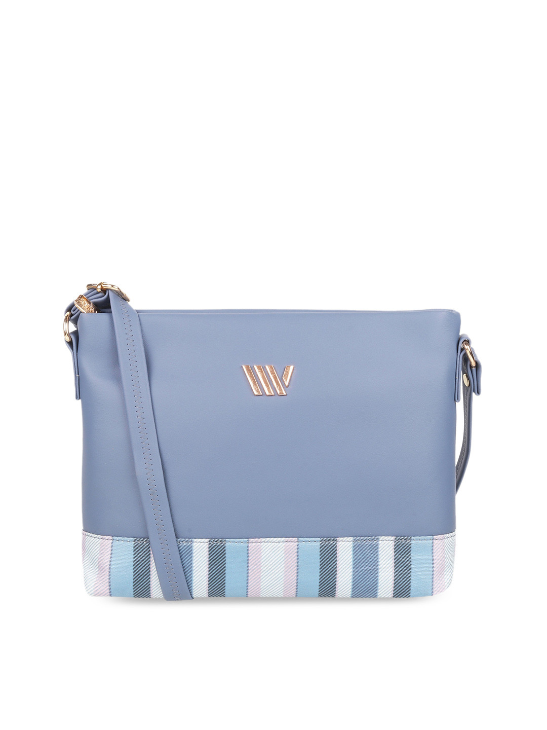 WALKWAY by Metro Striped Structured Sling Bag