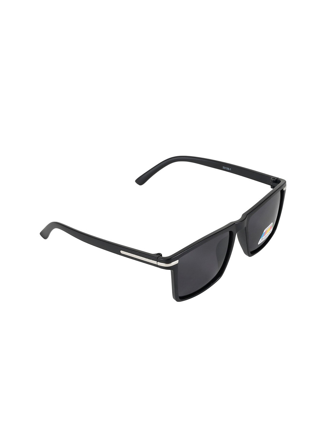 Creature Full Rim Square Sunglasses with UV Protected Lens SUN-072-BLK