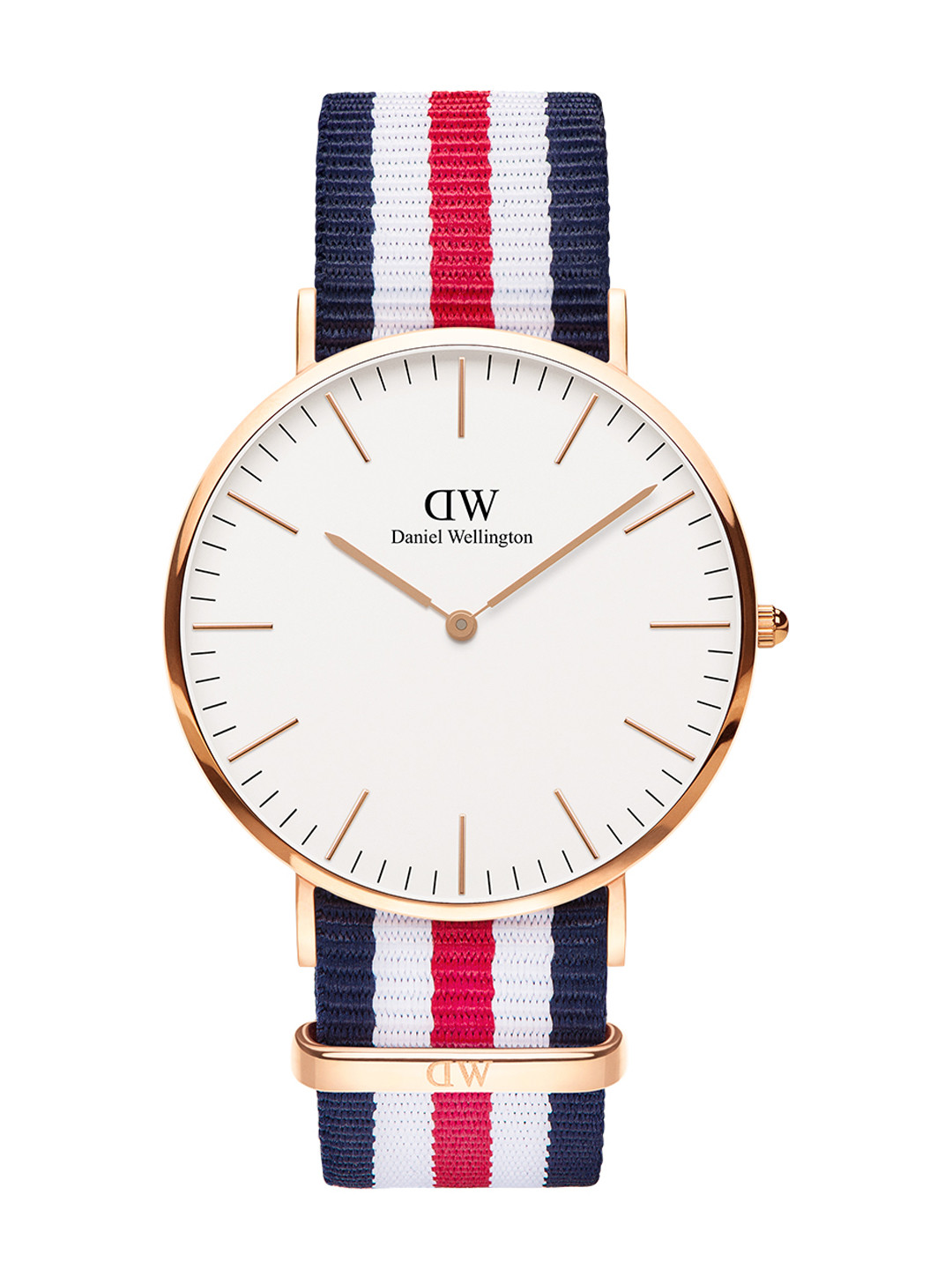 Daniel Wellington Men Classic Canterbury 40mm White Analogue Watch DW00100002