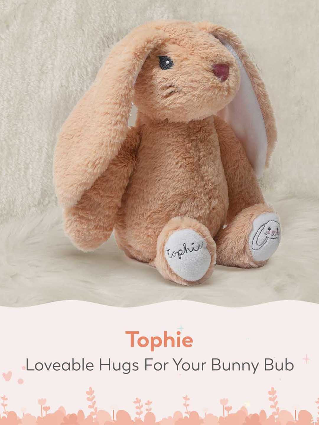MiArcus Bunny Soft Plush Toy Brown - Height 27 Cm