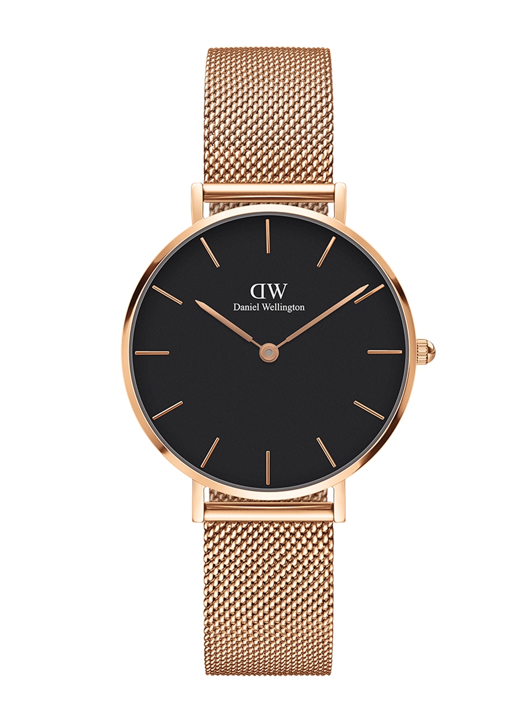Buy Daniel Women Petite 32mm Melrose RG Black Watch DW00100161 - Watches 2295201 Myntra