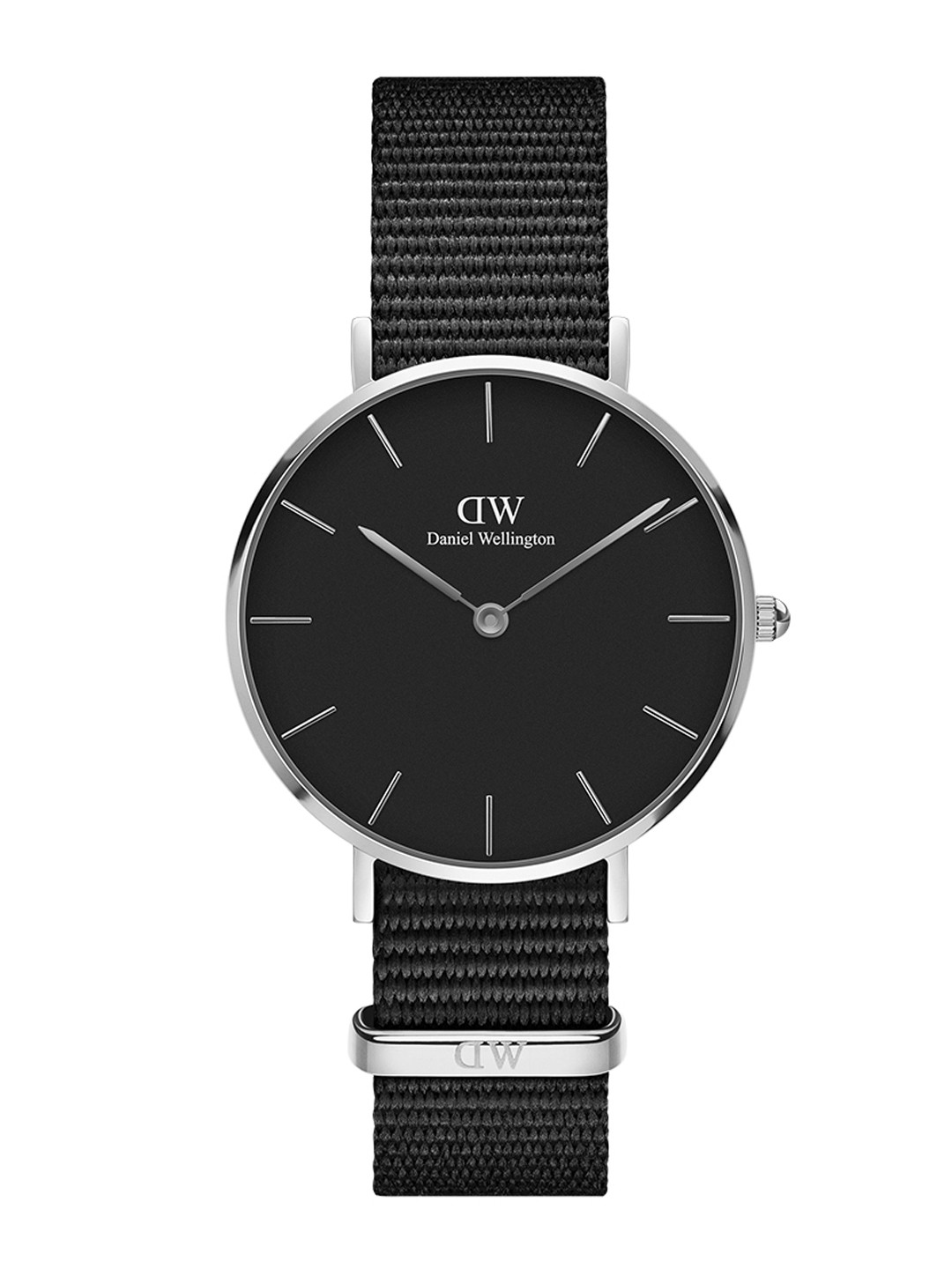 Daniel Wellington Petite Cornwall 32mm Black Silver Women Watch DW00100216