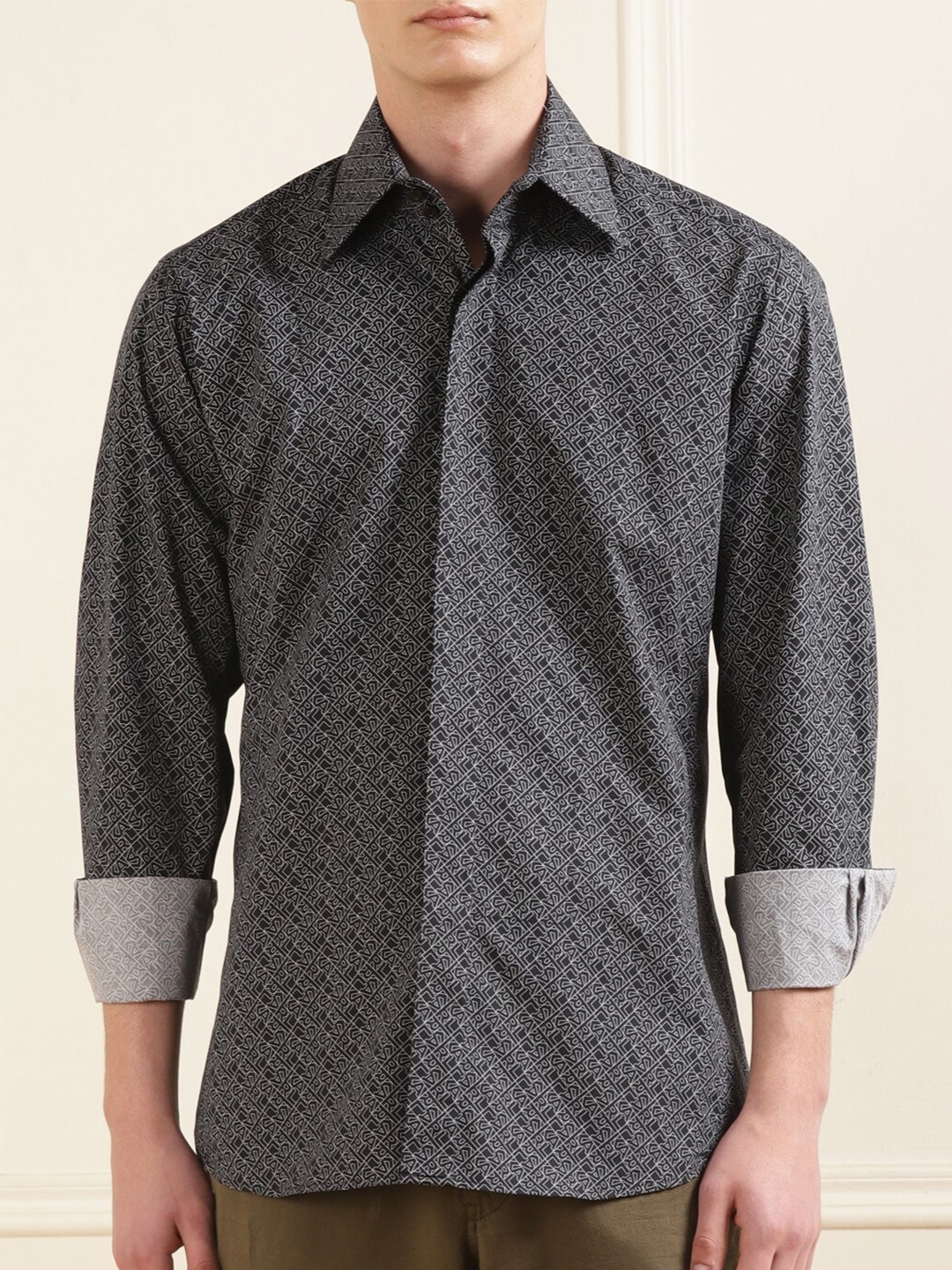 cufflink shirts myntra