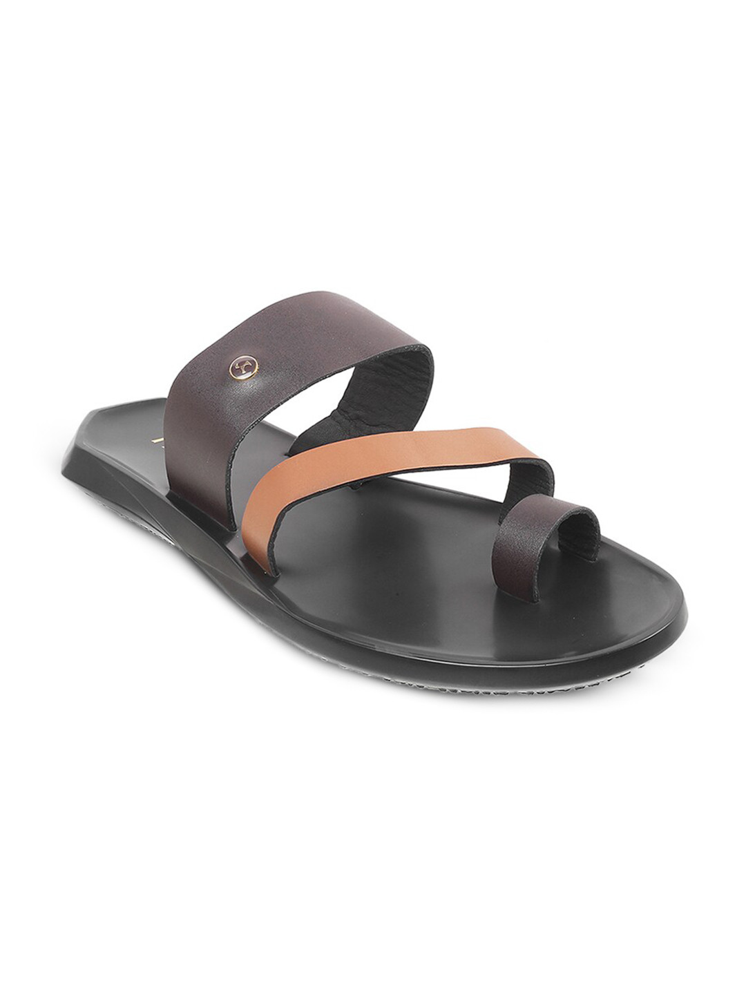 Mochi Men Colourblocked Comfort Sandals