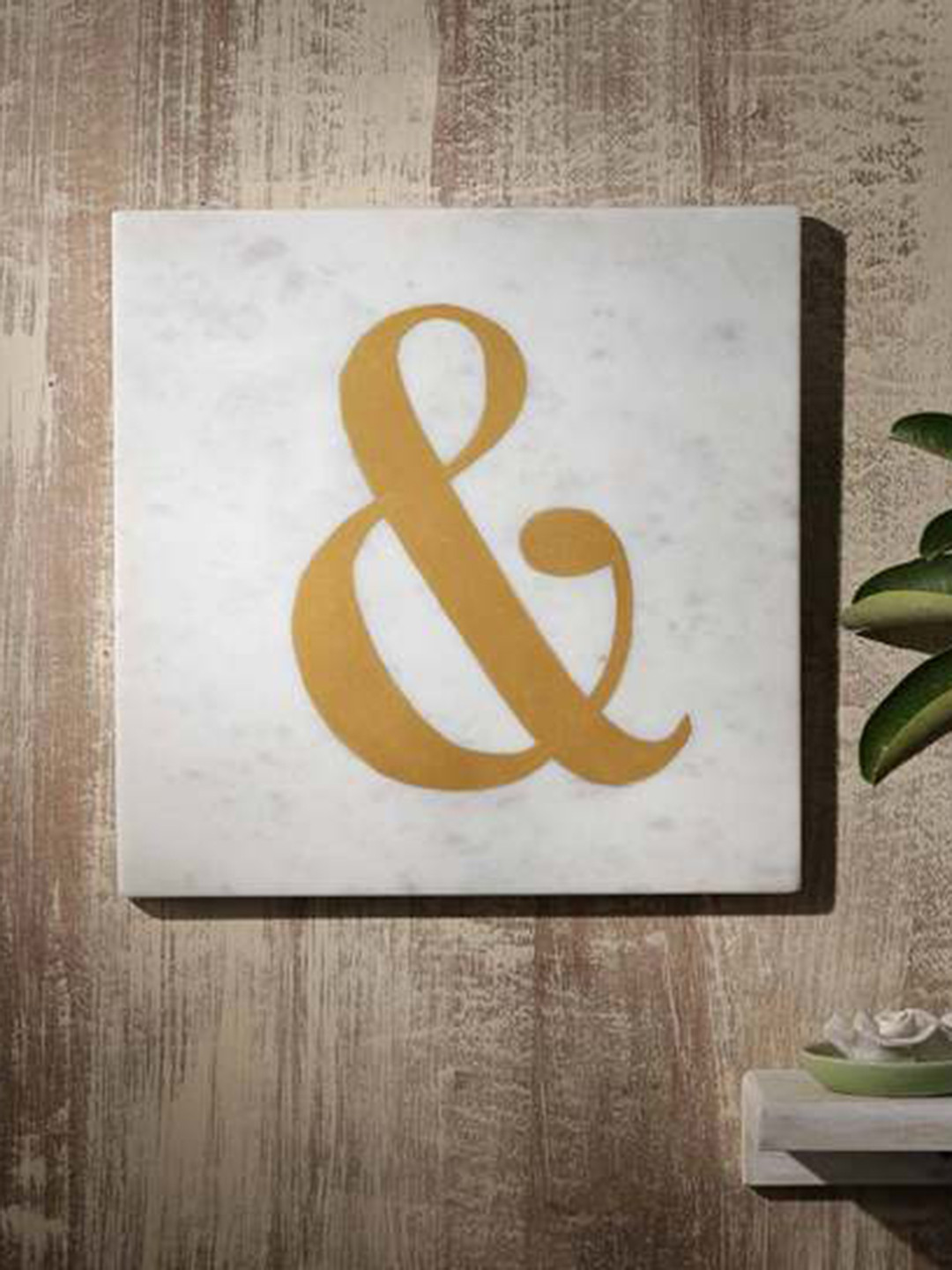 POSH-N-PLUSH MDF Wall Square Paintings Wall Art - 10 x 10In