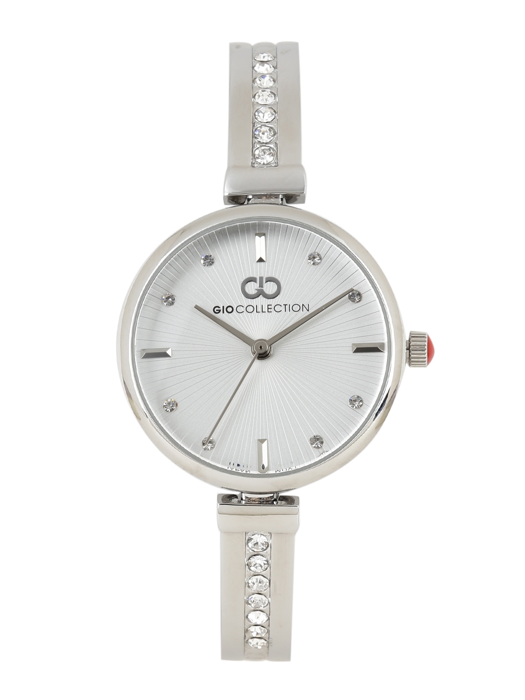 Buy GIO COLLECTION Women Silver Toned Analogue Watch G2113 11