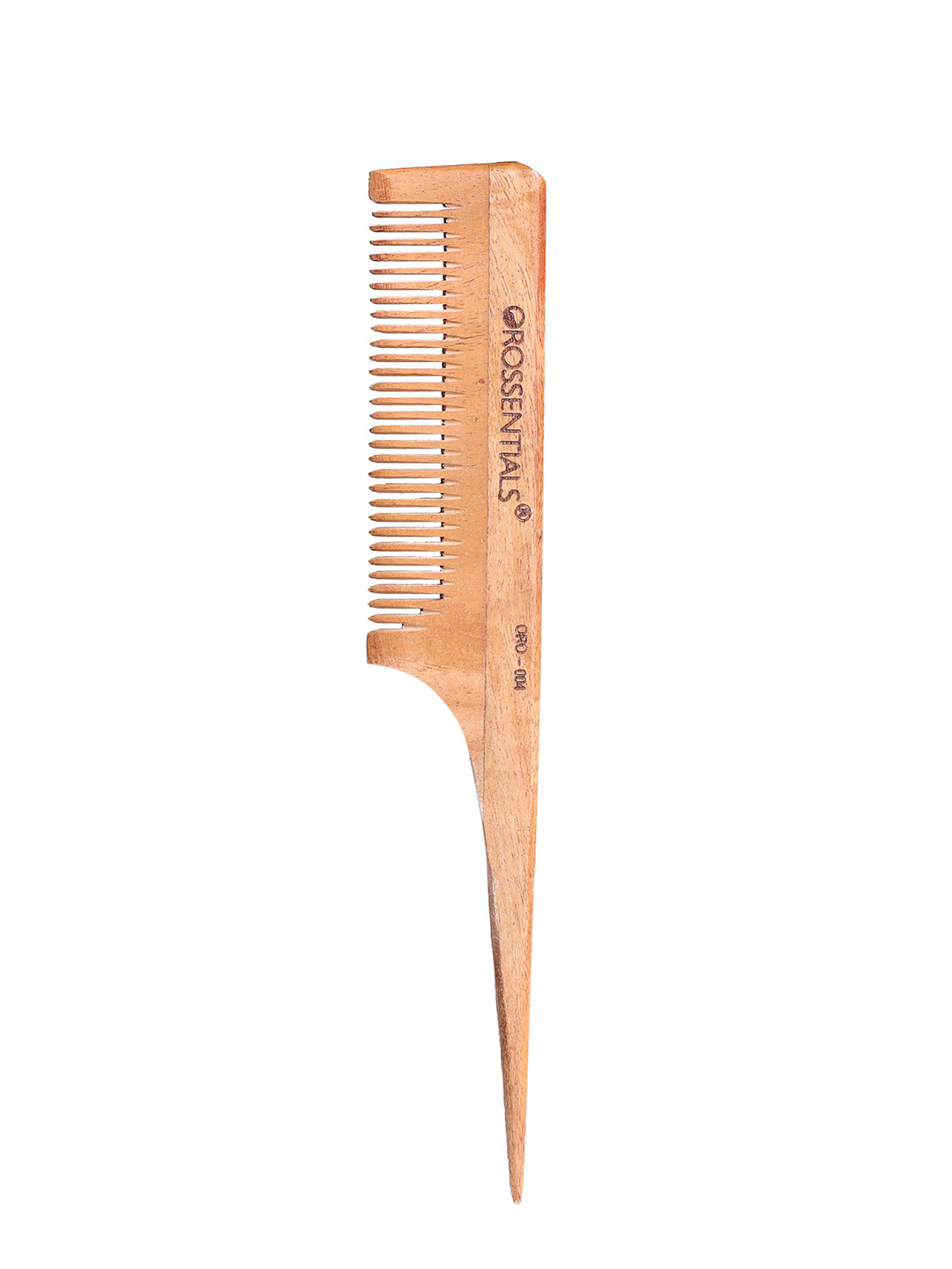 OROSSENTIALS Neem Wood Long Tail Comb
