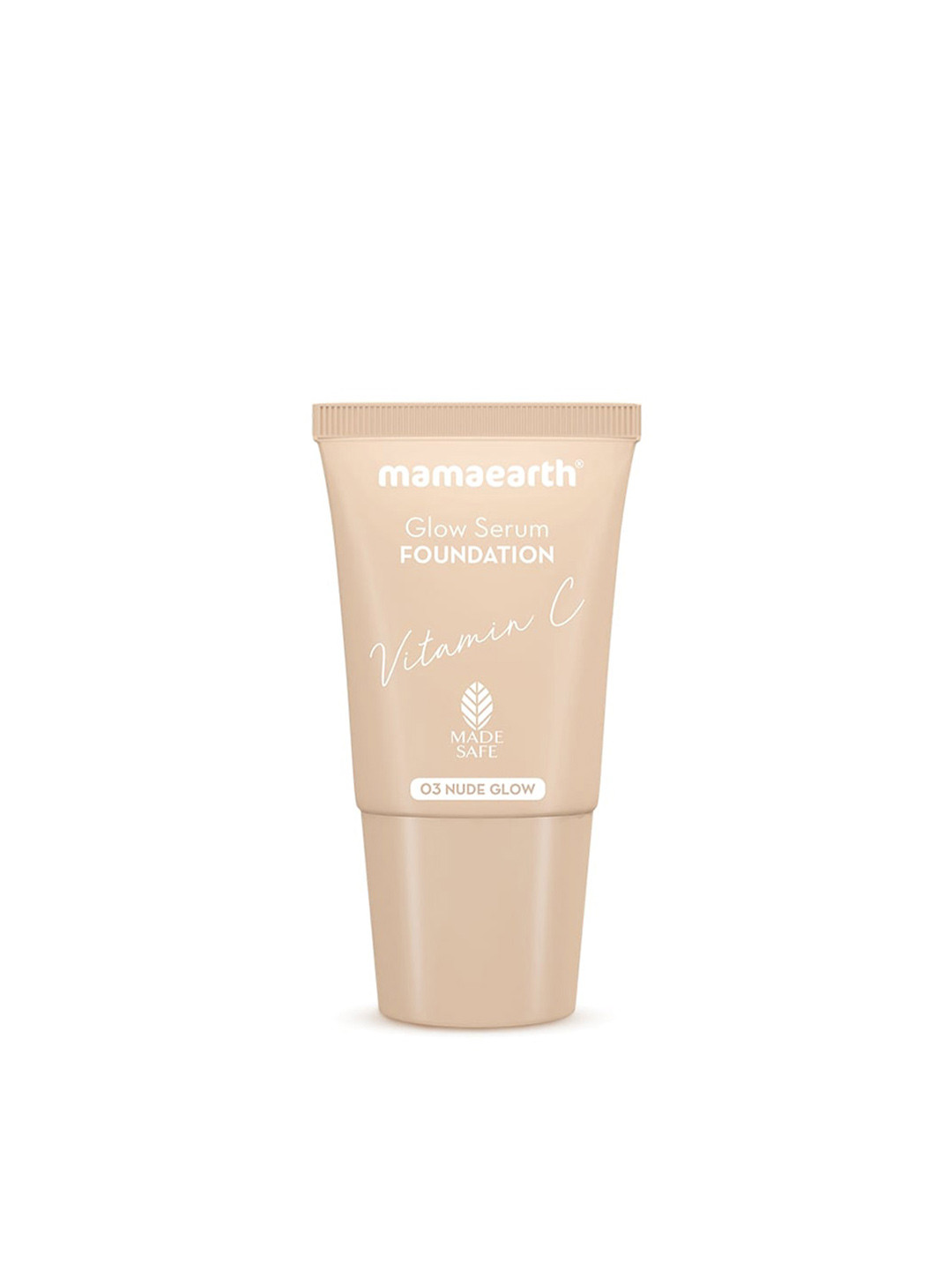 Mamaearth Glow Serum Mini Foundation With Vitamin C & Turmeric 18ml - Nude Glow 03