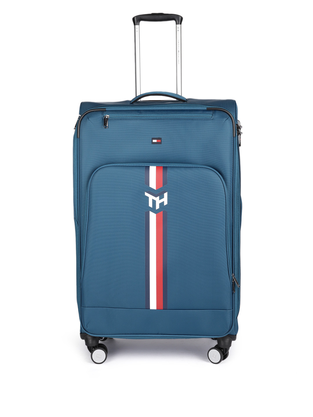 Tommy Hilfiger Striped Large Trolley Bag - 104 L