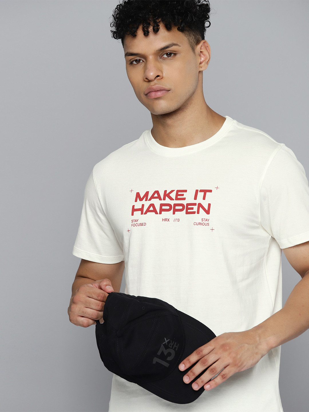 Lux Turms White Shirt Buy HRX By Hrithik Roshan Men Typography