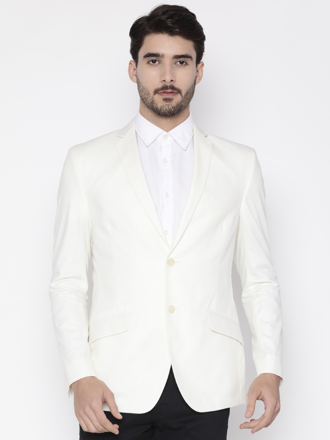 Dsm off white blazer top