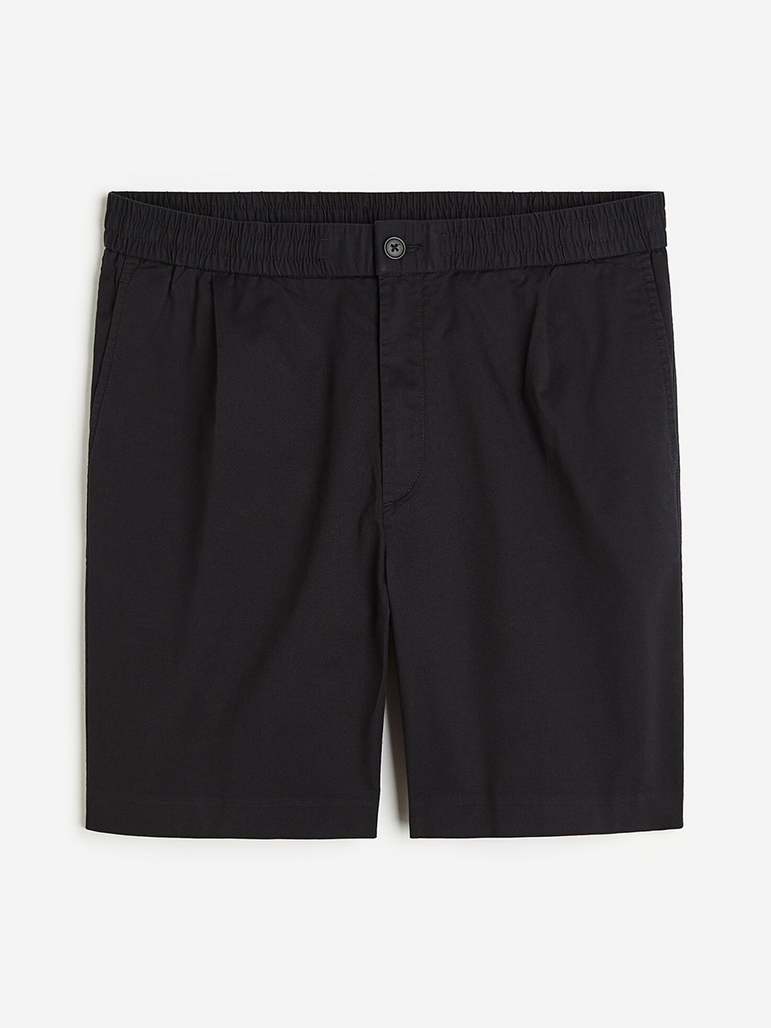 H&m mens black shorts discount