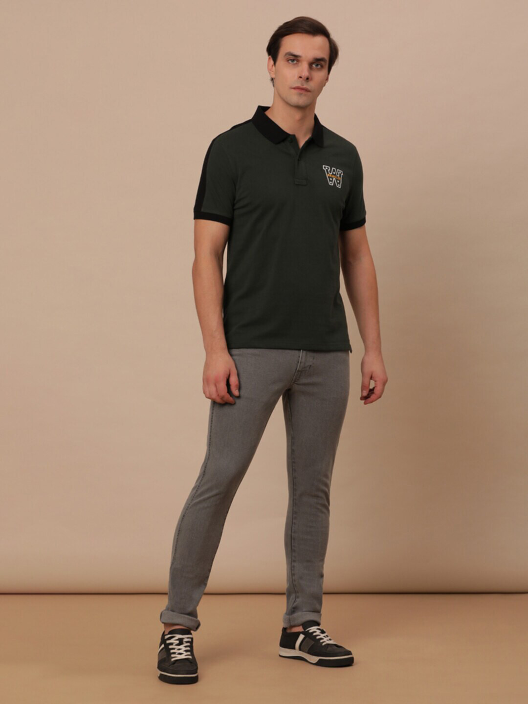 Wrangler Polo Collar Short Sleeves T-shirt
