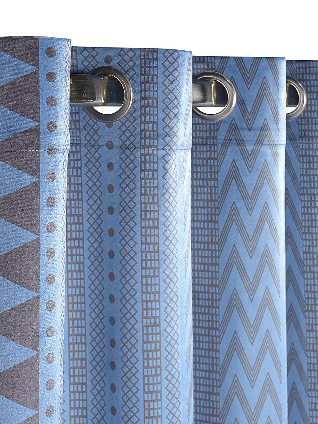 Saral Home Aveda Velvet Set of 1 Long Door Curtains