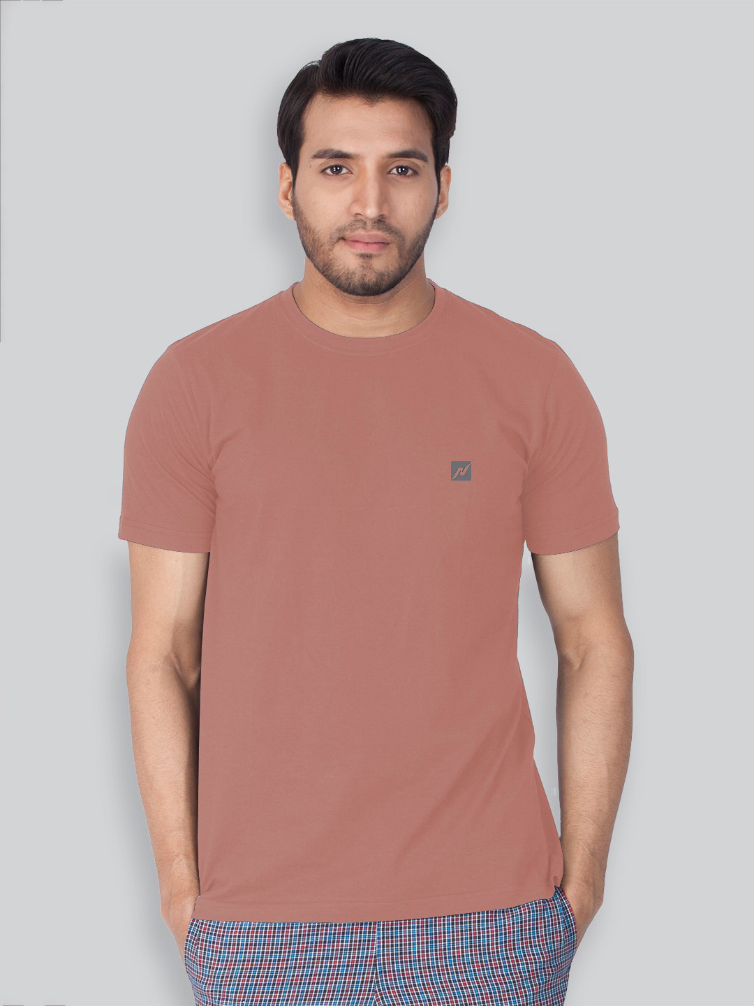 LUX NITRO Round Neck Short Sleeves Lounge T-shirt