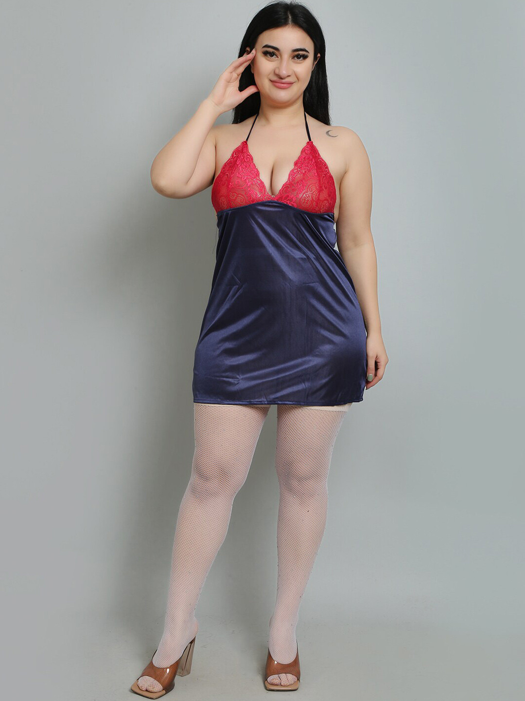 Hill Islands Luxe Satin Baby Doll