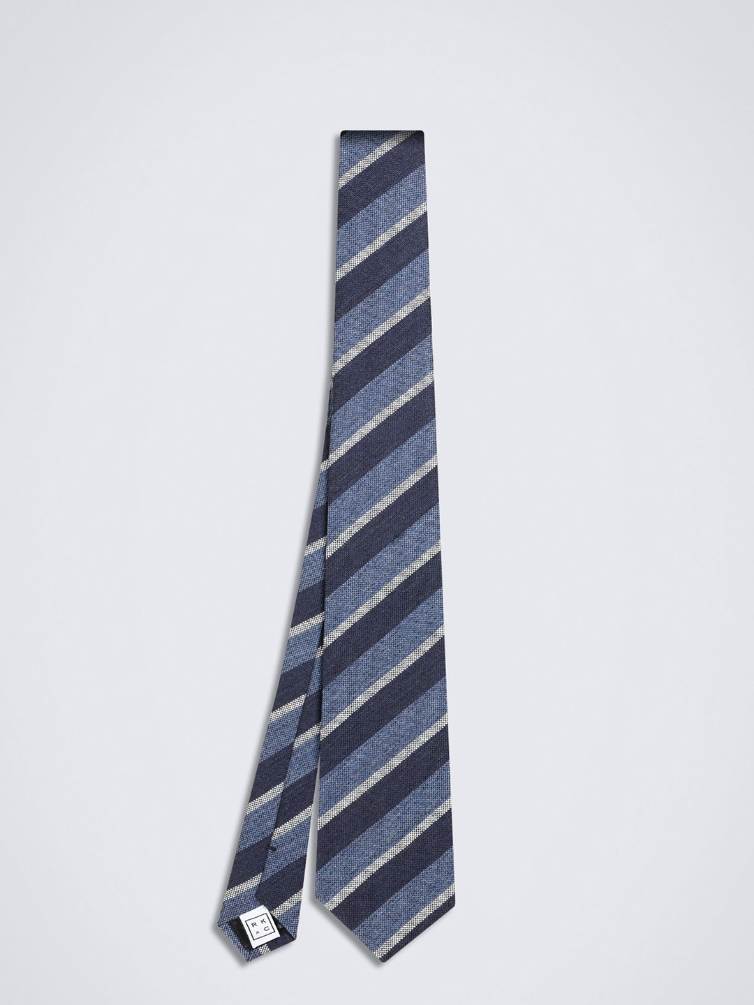 CHOKORE Men Striped Silk Skinny Tie