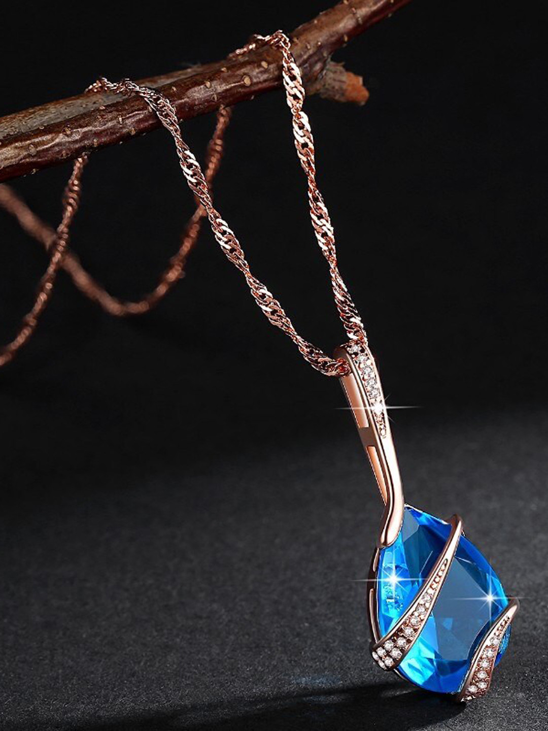 MYKI Beauty Rose Gold-Plated Pendant