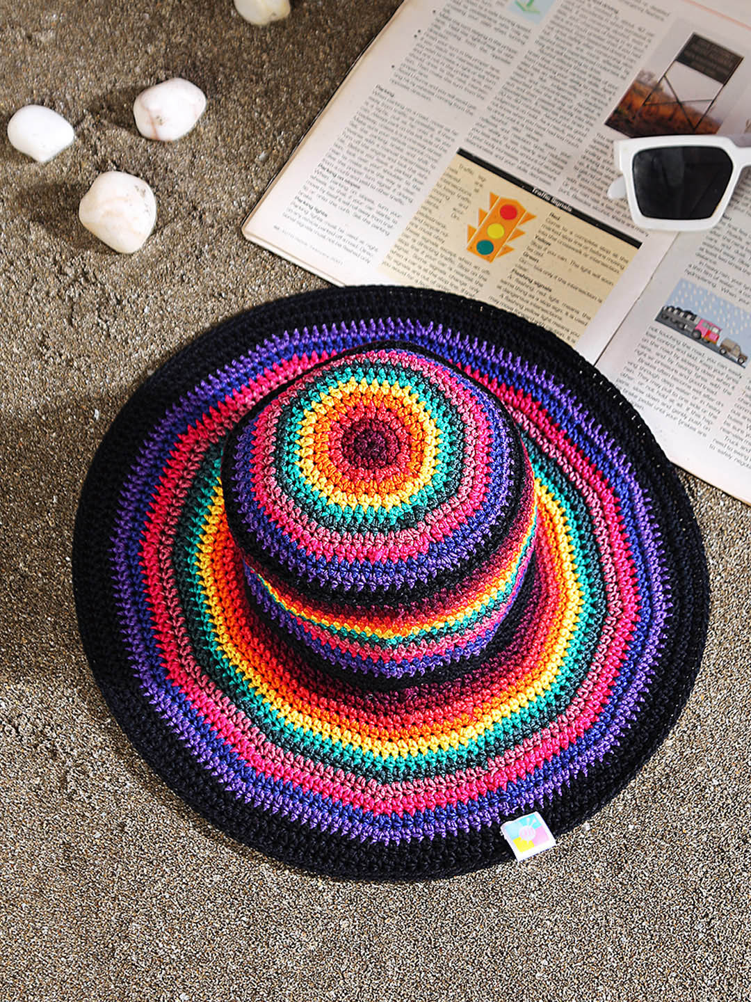 Magic Needles Women Crochet Sun Hat