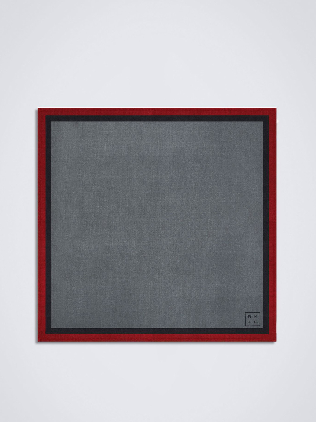 CHOKORE Men Border Detail Silk Pocket Square