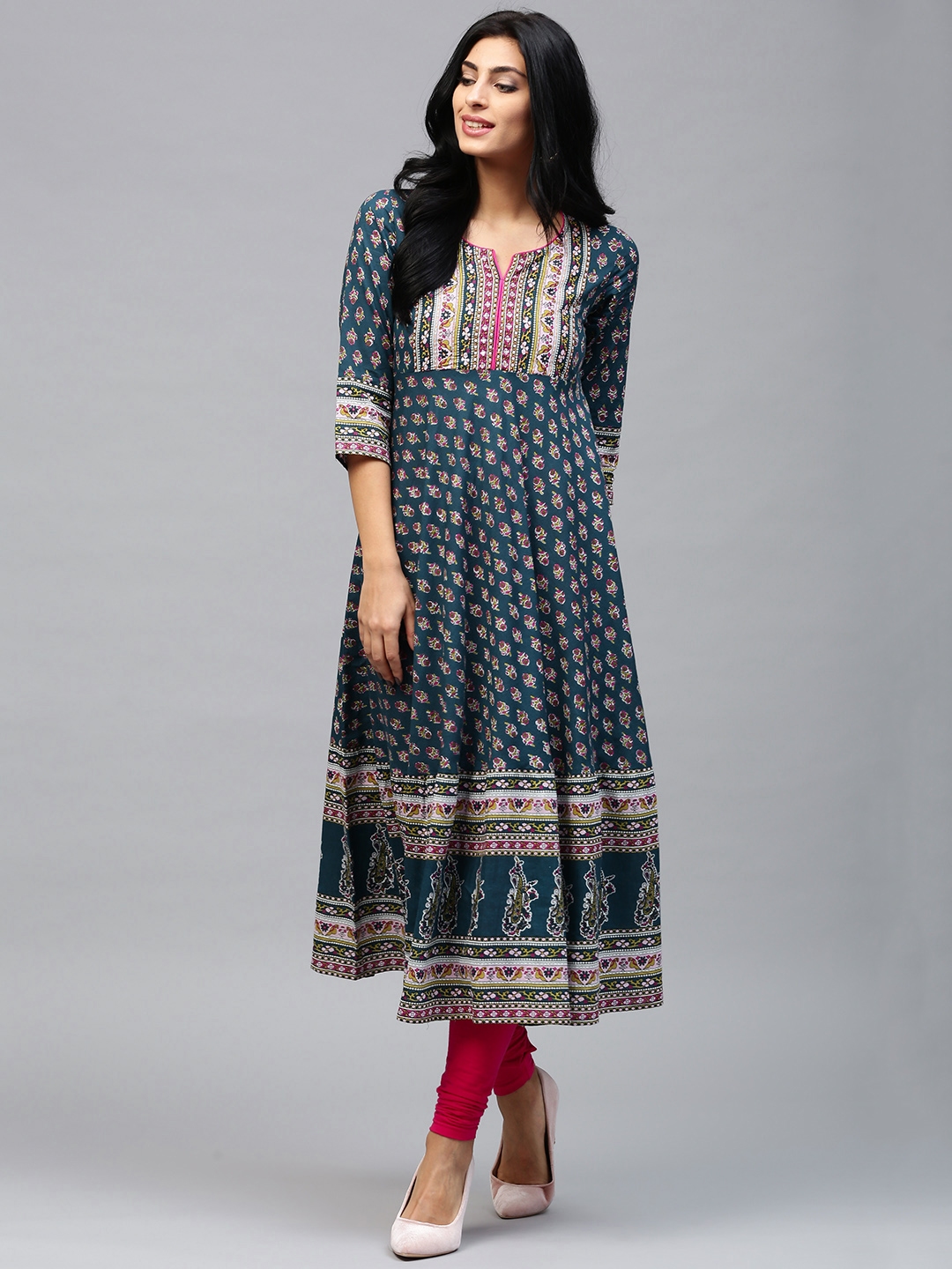 Anarkali kurta myntra top