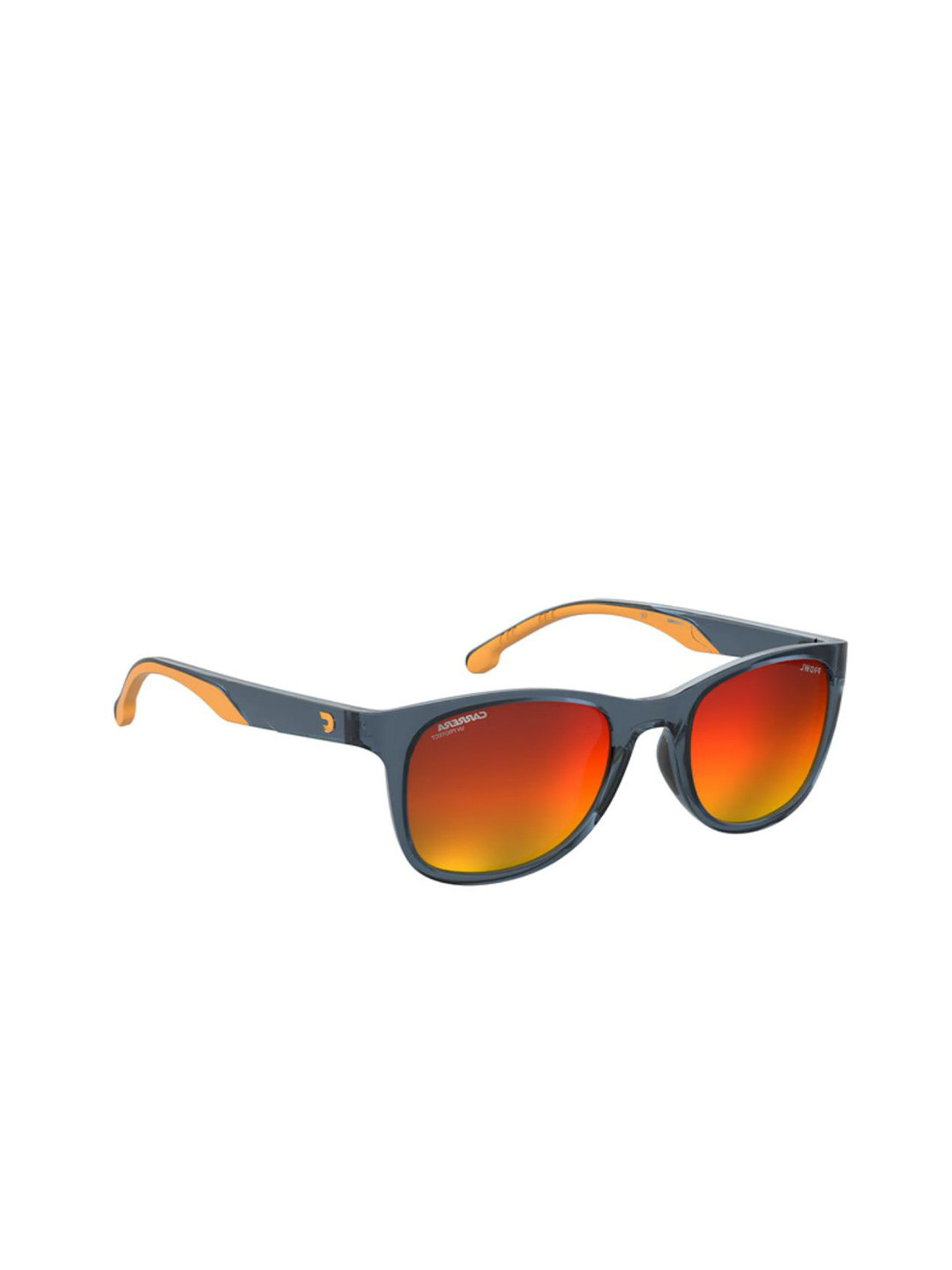 Carrera Men Blue Lens & Blue Square Sunglasses with UV Protected Lens