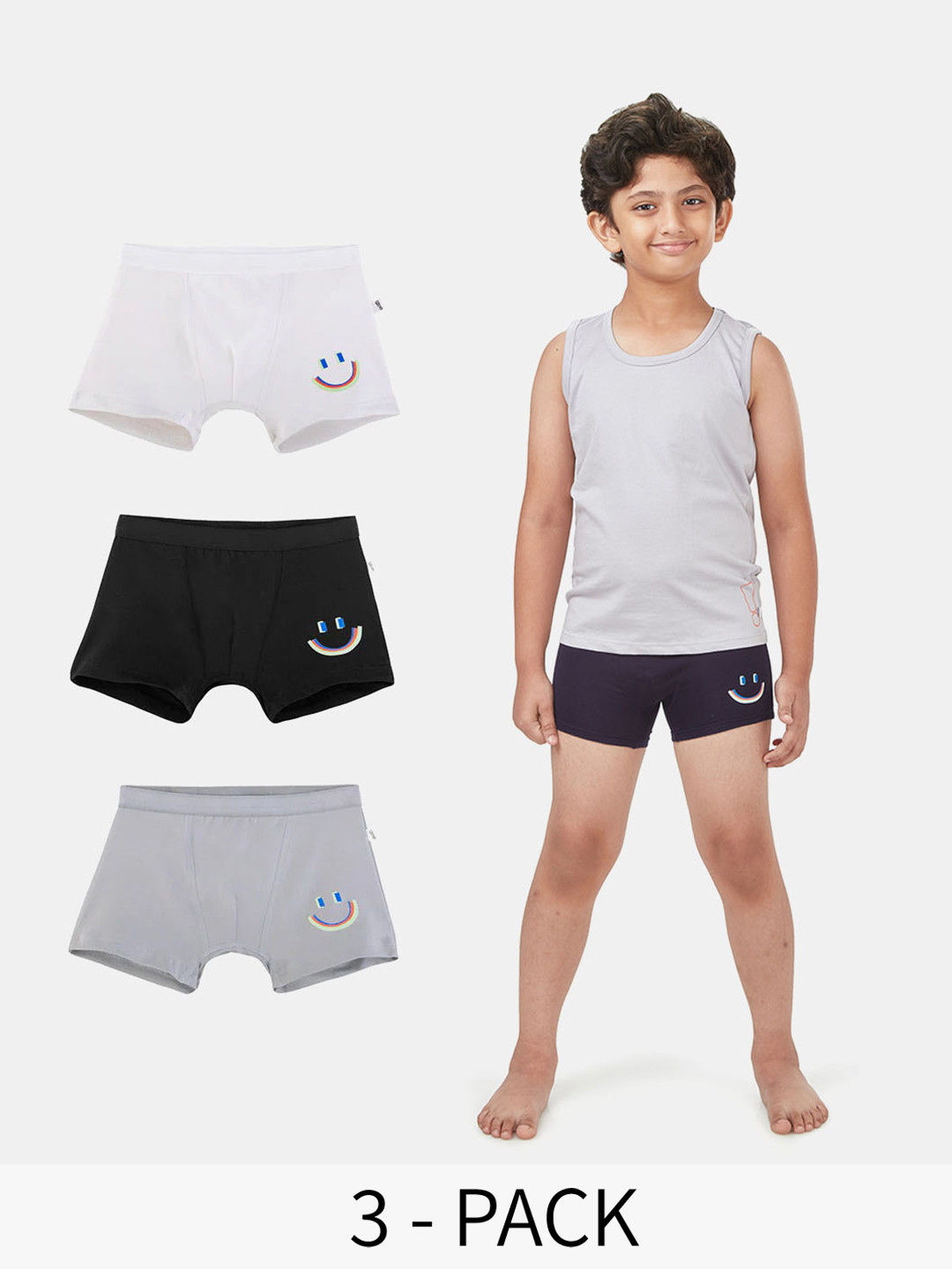 You Got Plan B Boys Pack Of 3 Trunks