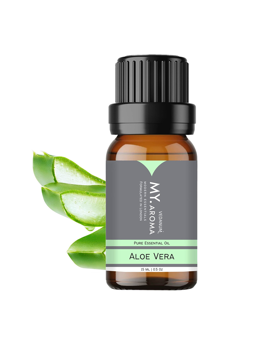 VEDANUM Premium Organic Aloe Vera Essential Oil Fragrance 15ml