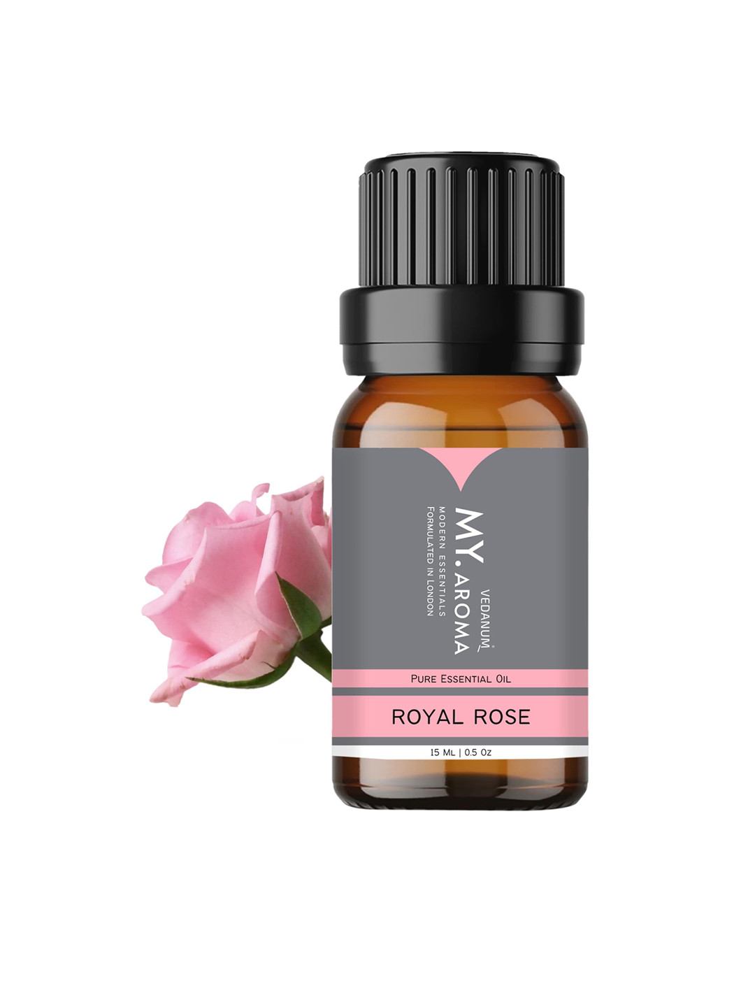 VEDANUM My Aroma Pure Essential Royal Rose Oil - 15 ml