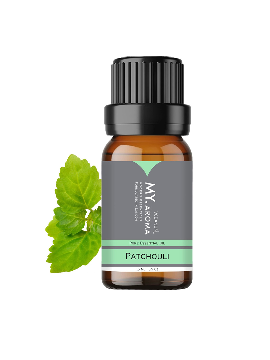 VEDANUM MY Aroma Premium Organic Patchouli Fragrance Essential Oil-15 ml