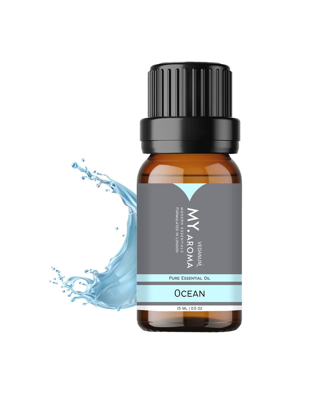 VEDANUM My.Aroma Premium Organic Ocean Breeze Essential Oil Fragrance 15ml